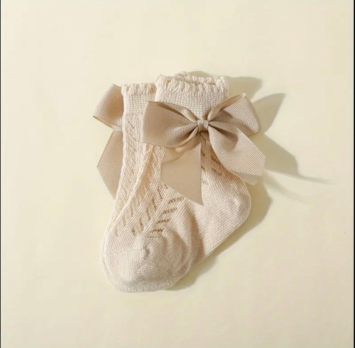 Calceta Corta Calada Moño