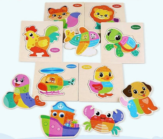 Rompecabezas de madera