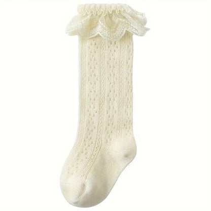 Calceta Larga Encaje