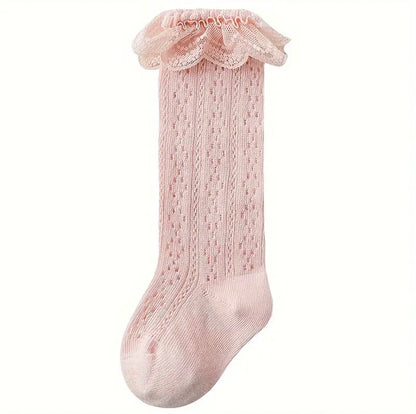 Calceta Larga Encaje